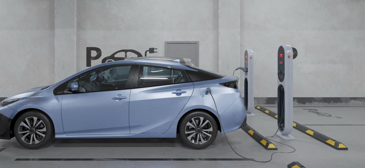 Electric Vehicle charging stations installed by Navana Real Estate